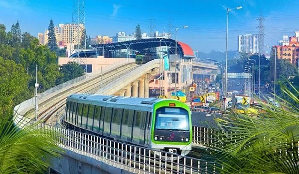 Bangalore Metro Green Line at Kengeri station — nearest metro to Prestige Mysore Road, Mysore Road