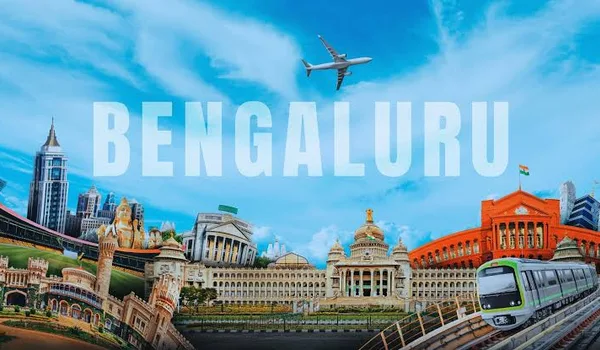 Bangalore city skyline — West Bangalore and the Mysore Road corridor near Prestige Mysore Road, Bidadi